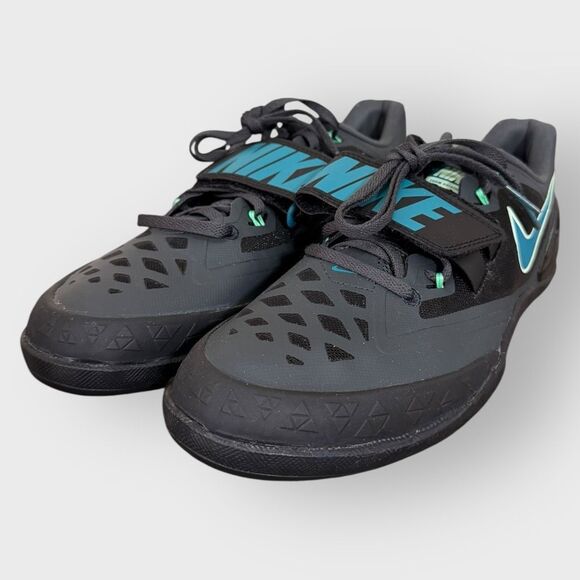 Nike Zoom Rotational 6 Track Black Throwing Shoes Mens size 10 FZ9606-001 NIB main image 9